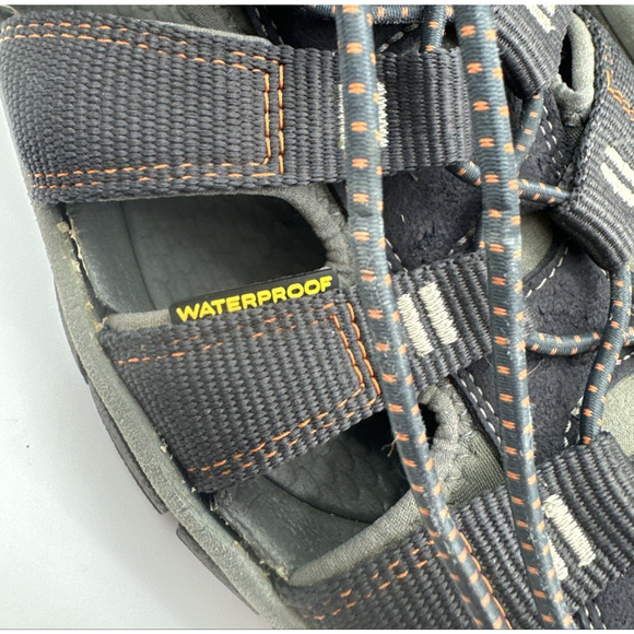 Keen Men’s Newport H2 Hiking Sandals Size 14 Waterproof Outdoor Gray Orange - Picture 3 of 13